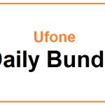 Ufone Daily Sasta Mobile Internet Package MB Bundle Offer
