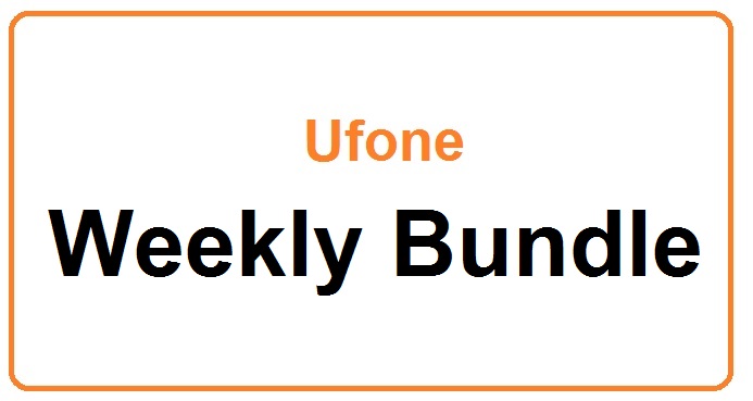 Ufone Weekly Sasta Mobile Internet Package MB Bundle Offer
